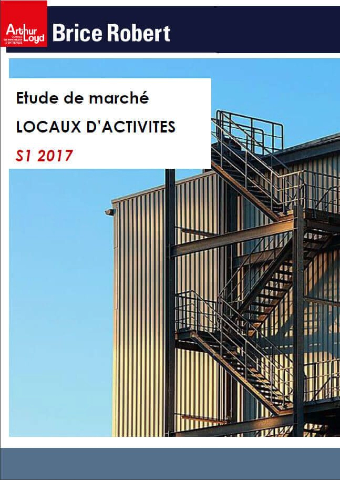 Étude de marché Locaux d'Activités - Cumul T3 2016