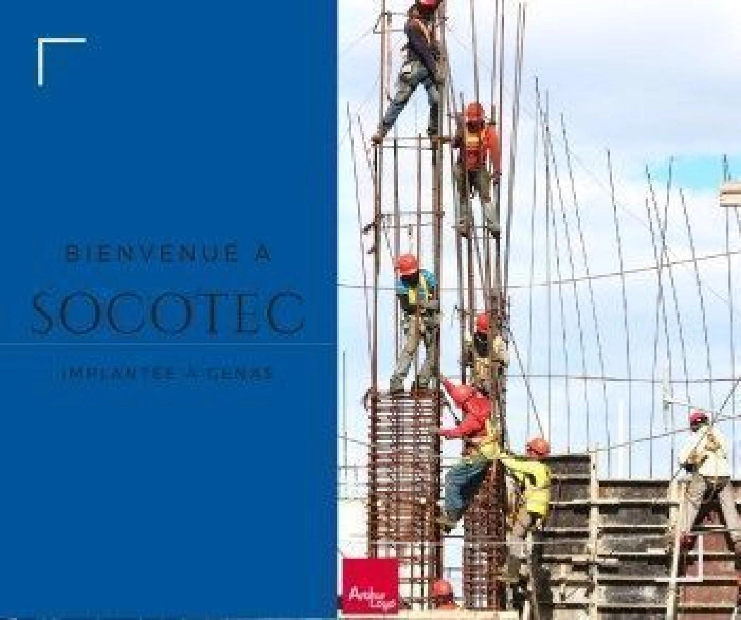 Visuel de la société SOCOTEC, implantée par Brice Robert Arthur Loyd au sein d'un local d'activité à Genas.