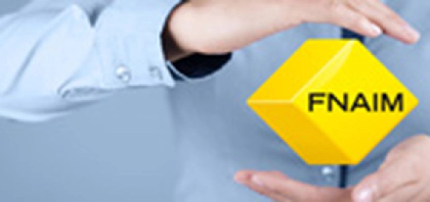 Logo jaune de la FNAIM