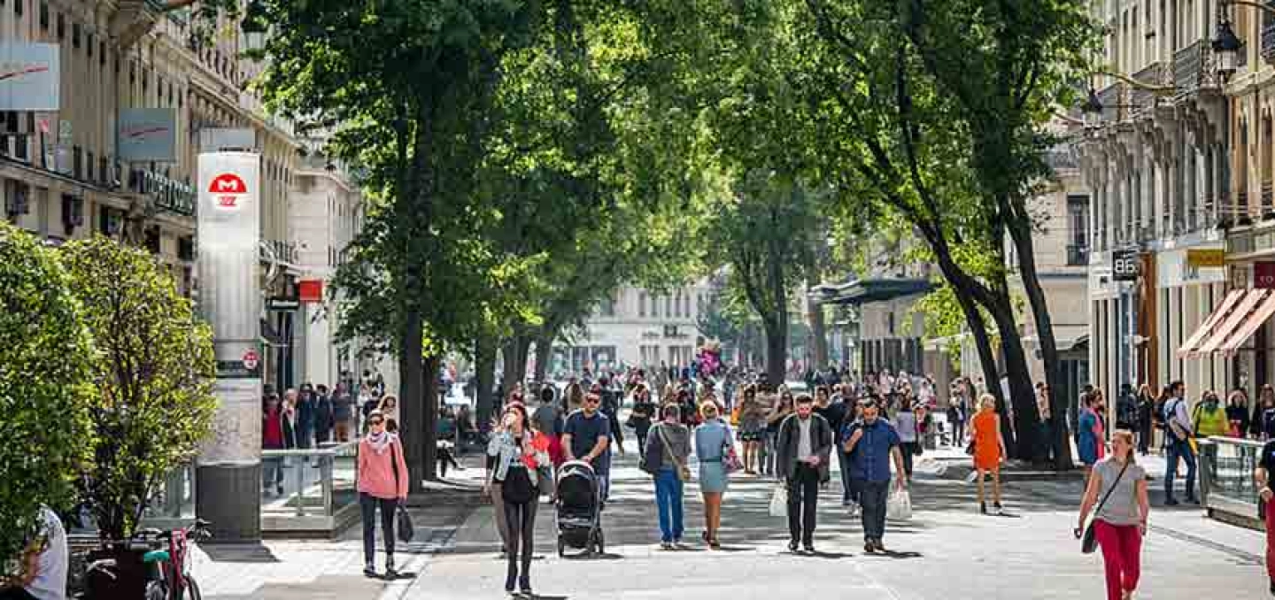 Quartiers Bellecour République Cordeliers Terreaux à Lyon