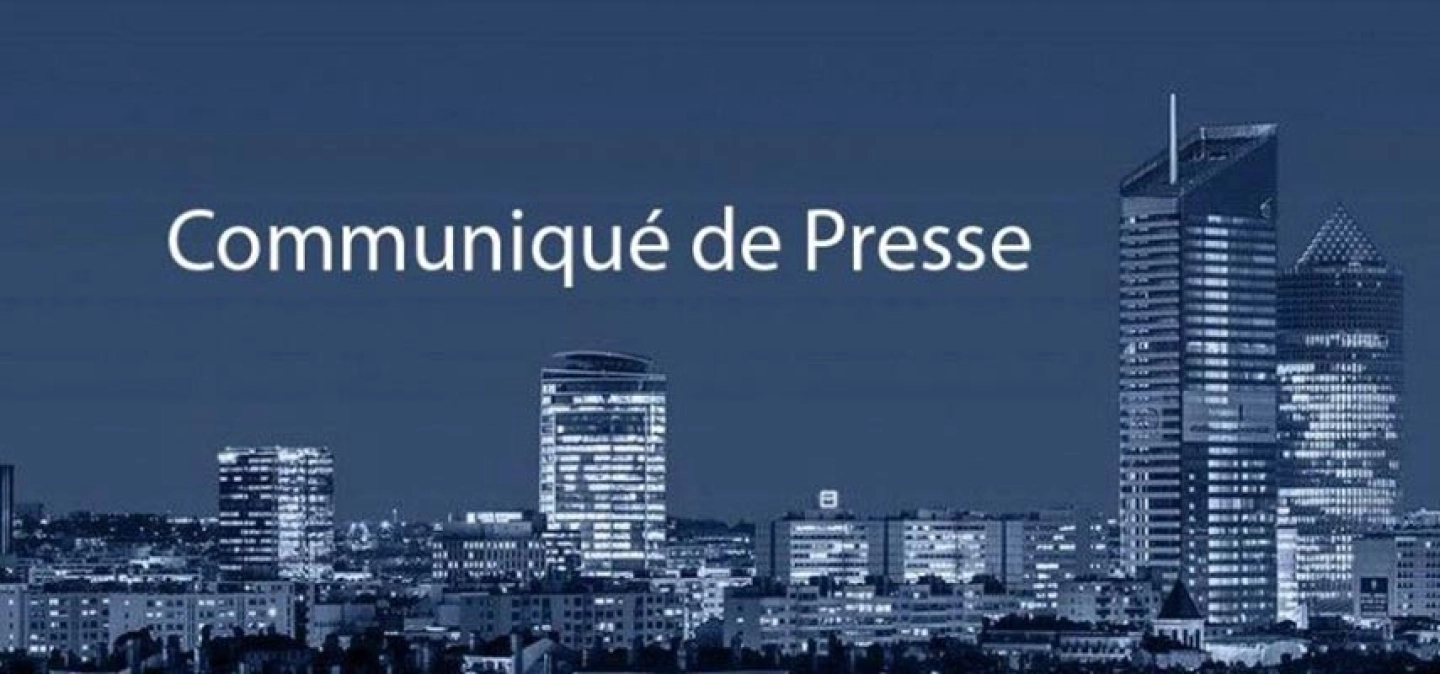 Visuel du communiqué de presse