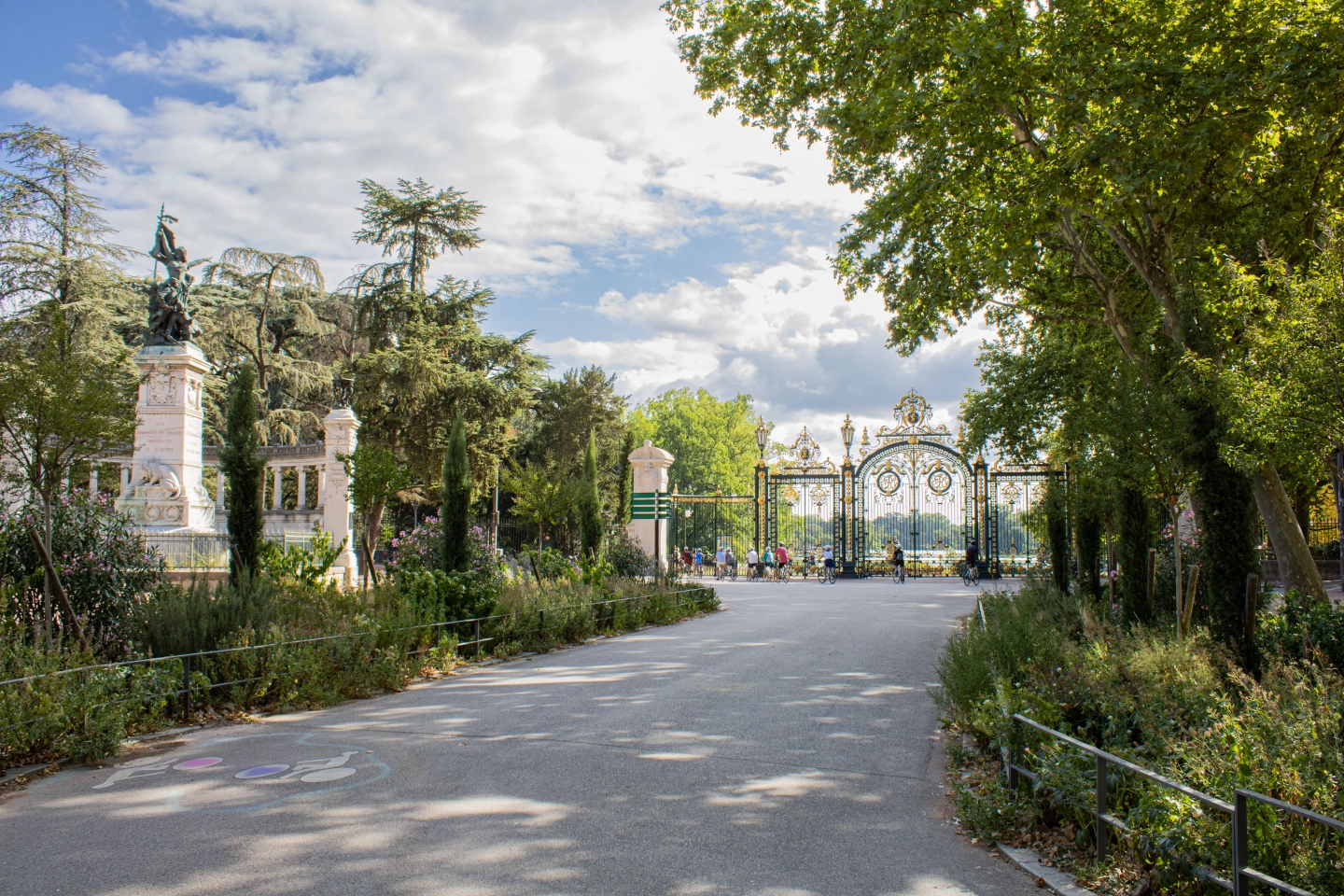 Parc de la Tête d'or à Lyon 6ème
