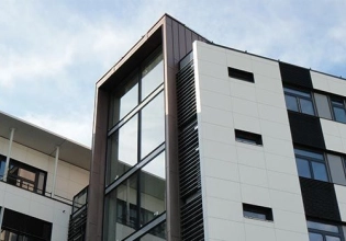 Façade de l'immeuble