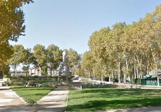 Vue sur la Place Maréchal Lyautey - Lyon 6