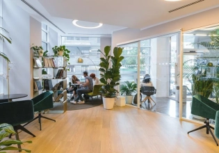 un espace de travail ouvert à Lyon